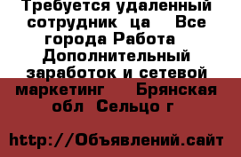 Требуется удаленный сотрудник (ца) - Все города Работа » Дополнительный заработок и сетевой маркетинг   . Брянская обл.,Сельцо г.